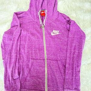Nike Kids Magenta Zip-Up Hoodie